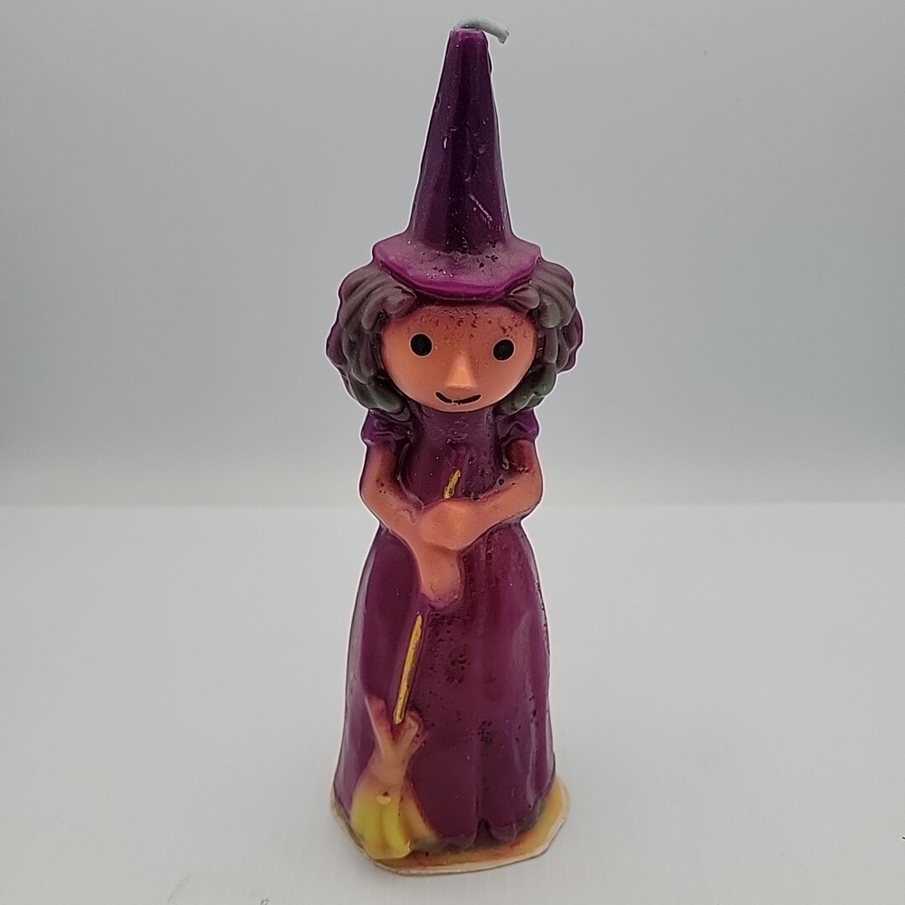 Vintage Halloween‎ 7.5 Inch Gurley / Suni Witch Candle